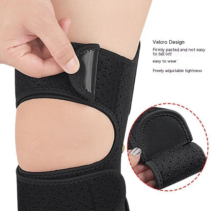 Patella Booster Spring Breathable Fixed Menisci Mountaineering Power Magic Strap Pressure Support Kneepad