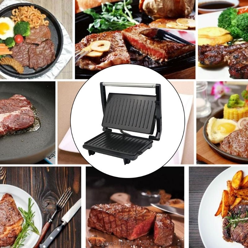 Steak Maker Nonstick Electric Grill Smokeless Home Breakfast Making Machine Household Kitchen Cooking