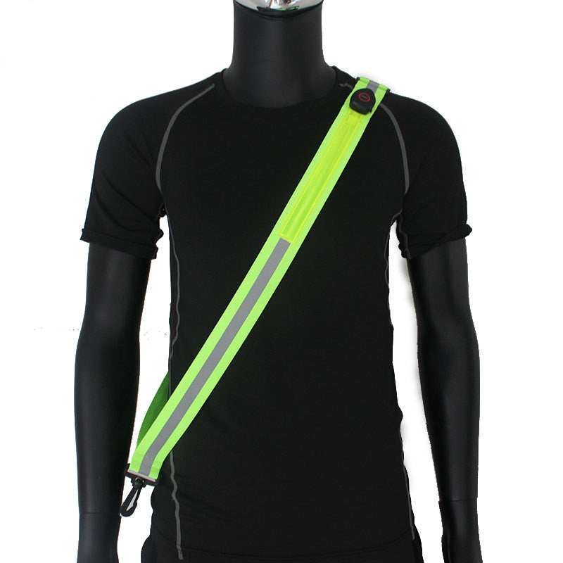 LED Luminous Shoulder Strap USB Charging